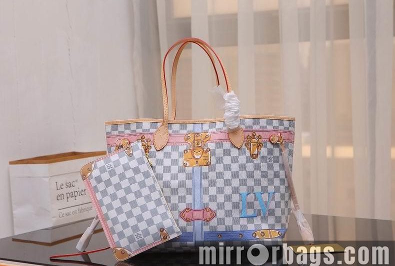 1:1 Louis Vuitton Bags Neverfull 40995-41390 32x29x17 cm cs