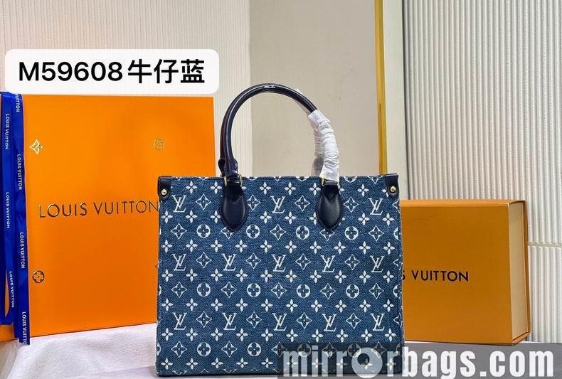 1:1 Louis Vuitton Bags onthego M59608 35x28x15 cm cs