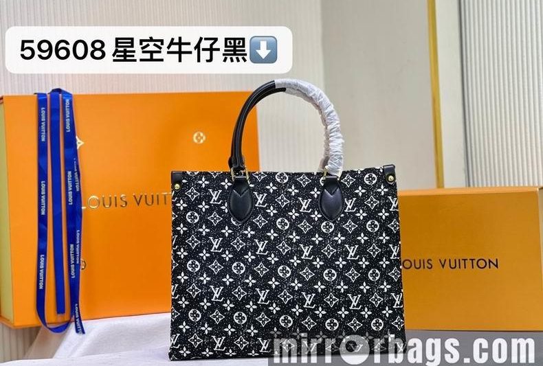 1:1 Louis Vuitton Bags onthego M59608 31x24x14 cm cs