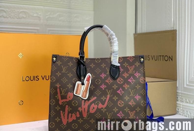 1:1 Louis Vuitton Bags onthego M45888 34x26x15 cm cs