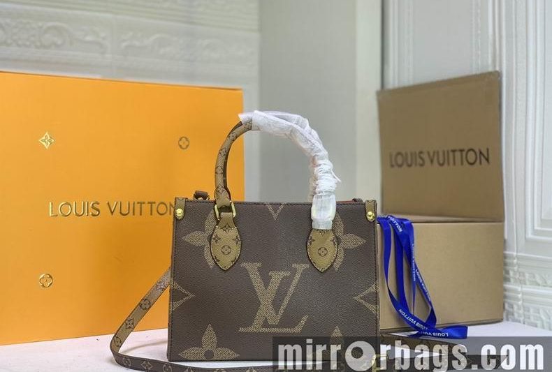 1:1 Louis Vuitton Bags onthego M45039 25x19x11.5 cm cs