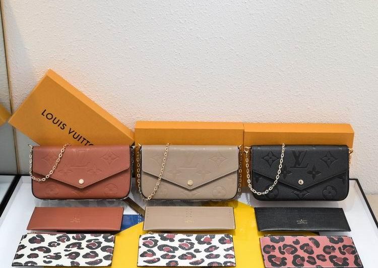 1:1 Louis Vuitton Bags Felicie M80679 21x12x3cm zy