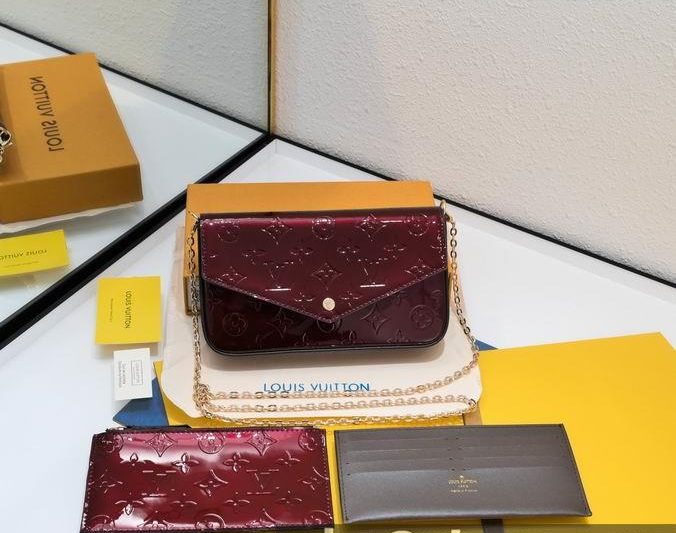 1:1 Louis Vuitton Bags Felicie M61276 21x11x2cm zy1