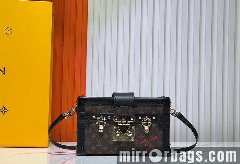 1:1 Louis Vuitton Bags Petite Malle M86286 20×12.5x5cm ss