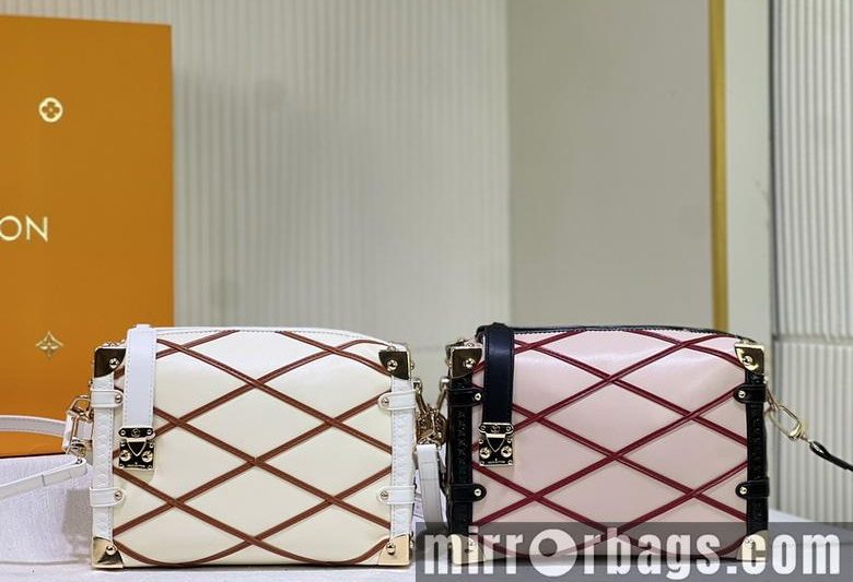 1:1 Louis Vuitton Bags Side Trunk M24403 M46358 21x14x6cm ss