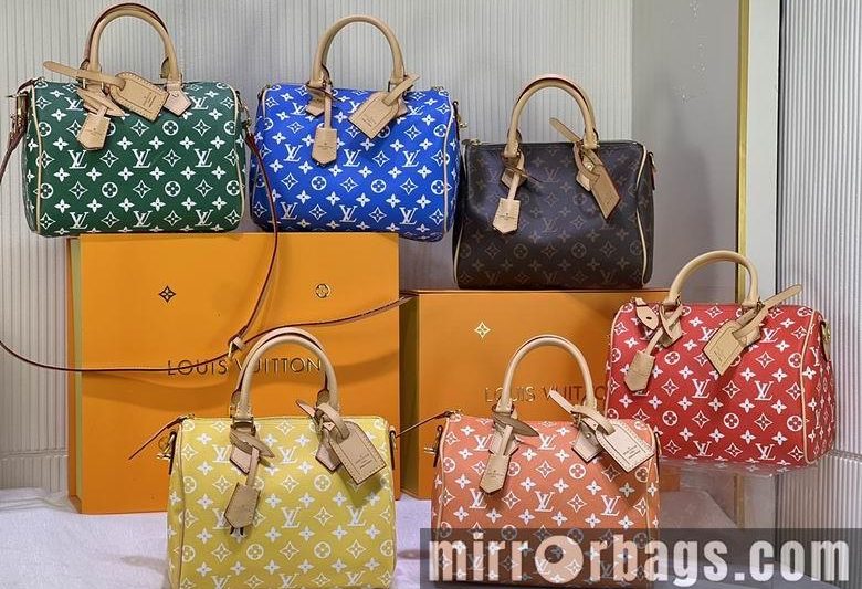 1:1 Louis Vuitton Bags Speedy M24424 25x19x15cm ss