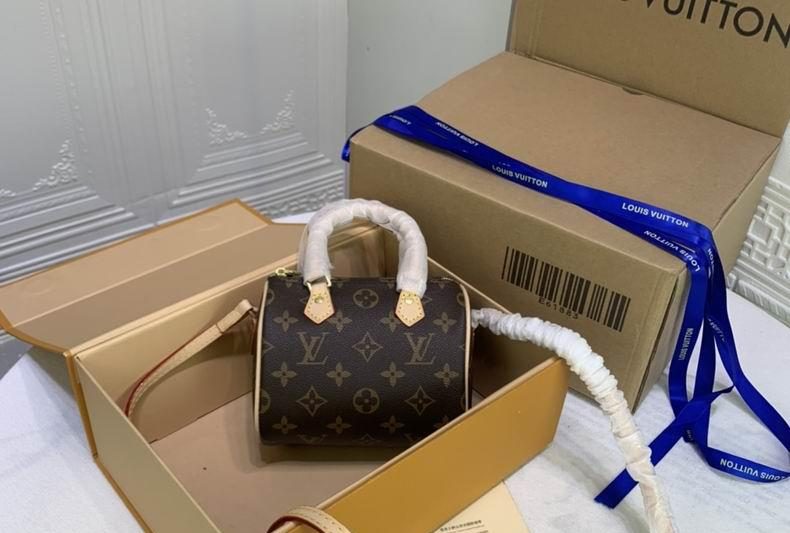 1:1 Louis Vuitton Bags Speedy M61252 16x11x9 cm cs