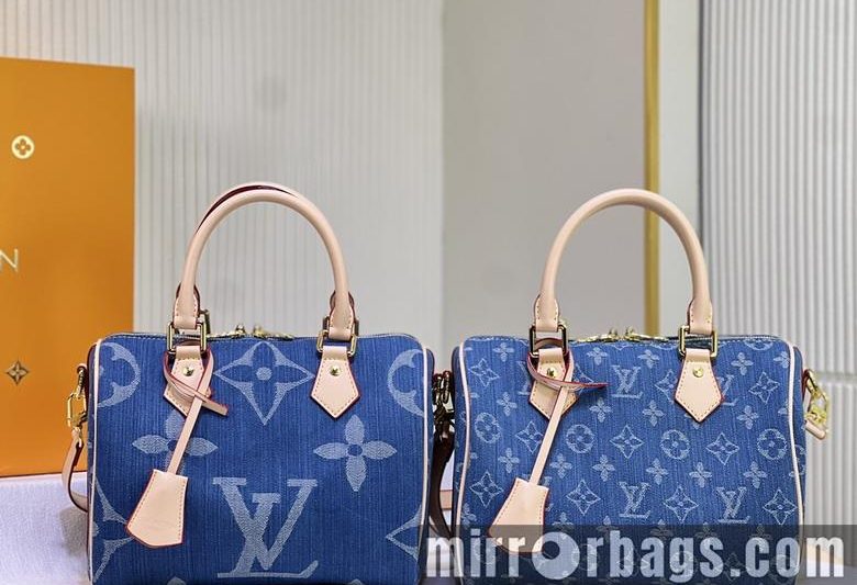 1:1 Louis Vuitton Bags Speedy M40390 25x19x15cm ss1