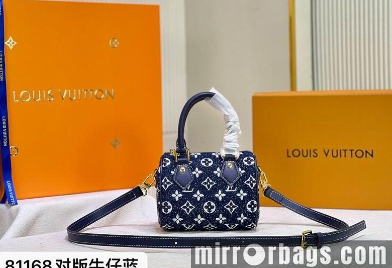 1:1 Louis Vuitton Bags Nano Speedy M81168 16X10X7.5 ss