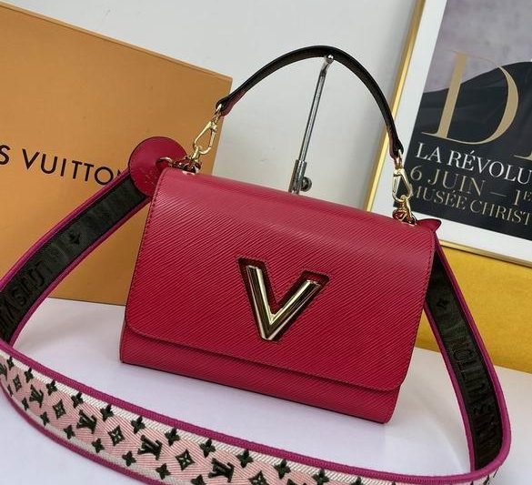 1:1 Louis Vuitton Bags WW221195红 23X17X9.5