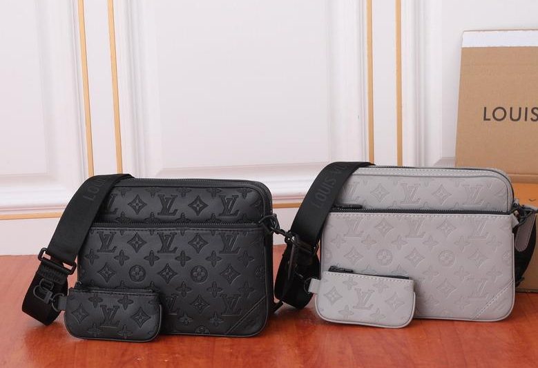 1:1 Louis Vuitton Bags Trio M46602 M46603 25×18.5x7cm ww