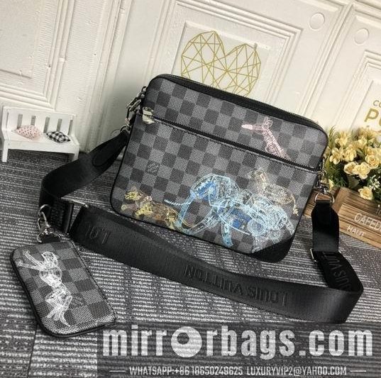 1:1 Louis Vuitton Bags Pochette Trio M69443 25x18x4cm cs-1