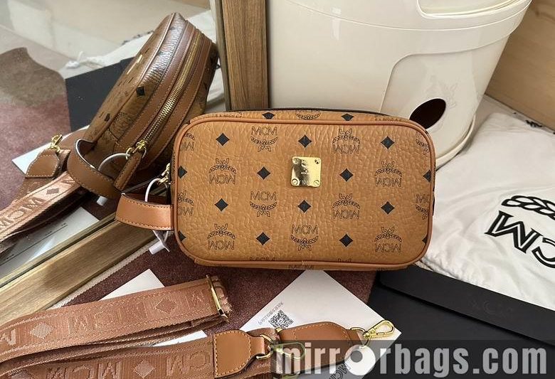 MCM Replica Bags 22X12X8cm 052306 EY 2colour