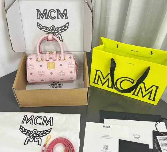 MCM Replica Bags 18X8X9.5cm  091903 EY 2colour