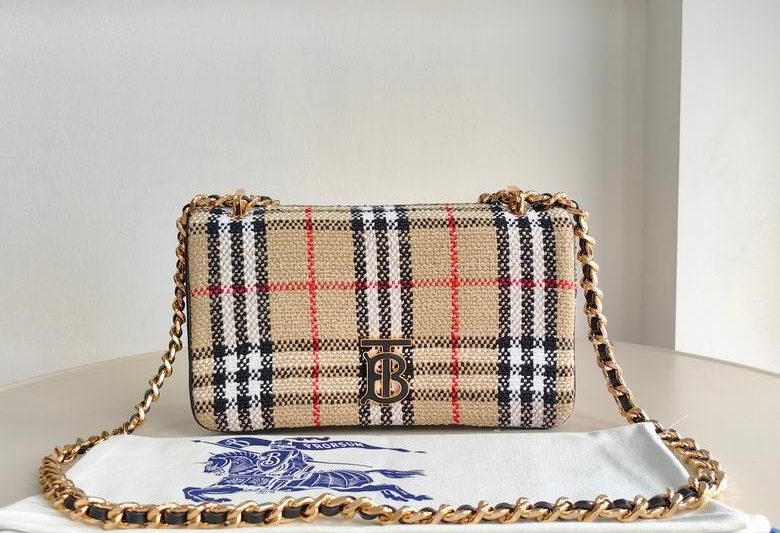 Burberry Replica Bags 23X6X13cm 040802 IQ