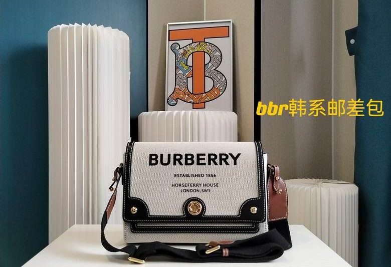Burberry Replica Bags 25X9X19cm 060819 XMY 2colour