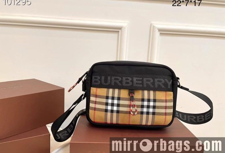Burberry Replica Bags 22X7X17cm 080101 XM 2colour