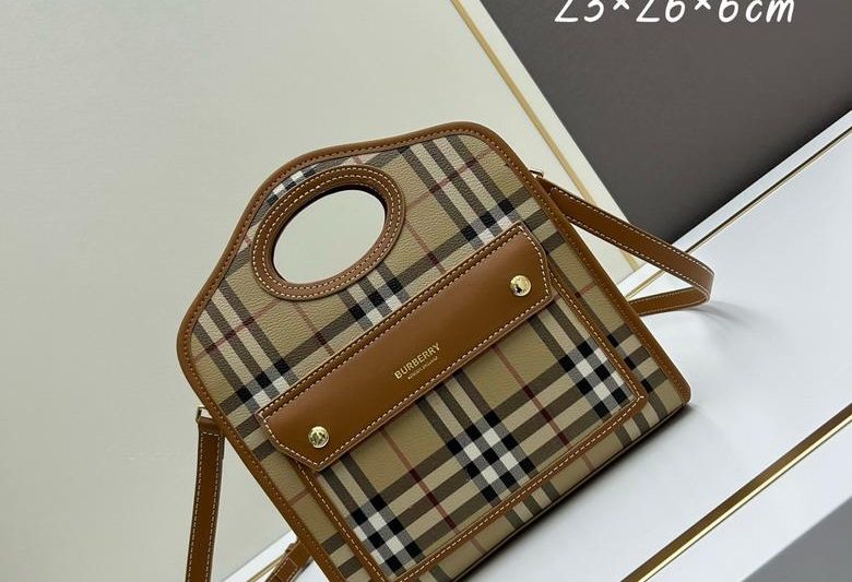 Burberry Replica Bags Bur 8320 23x6x26.5cm ww1