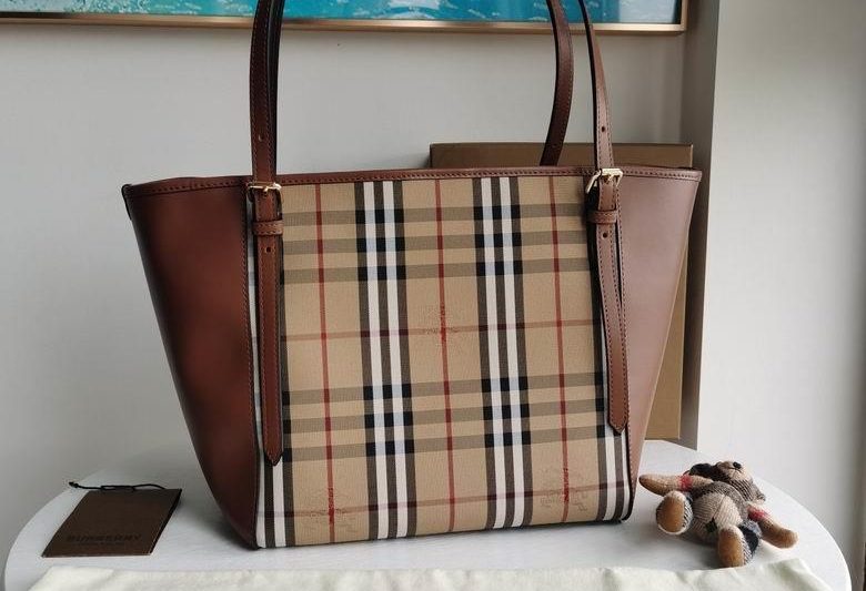 Burberry Replica Bags 26X17X18cm 040603 XM 2colour