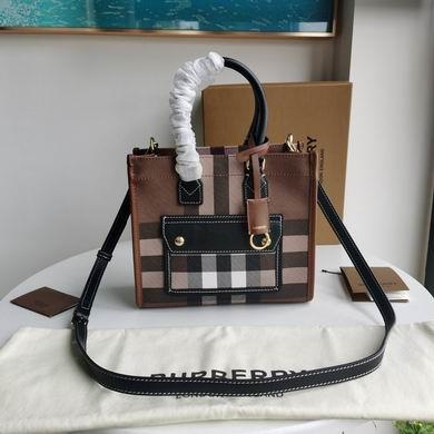 Burberry Replica Bags 23X8X19cm 071411 XM