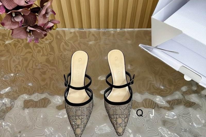 Replica Dior Shoes size 35-40 4.5CM J1003
