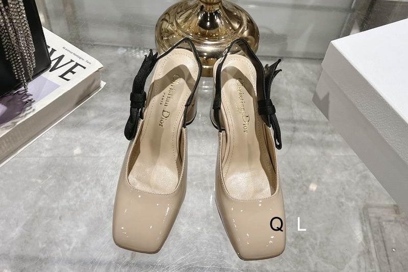 Replica Dior Shoes size 35-40 4.5 7.5CM LL1201