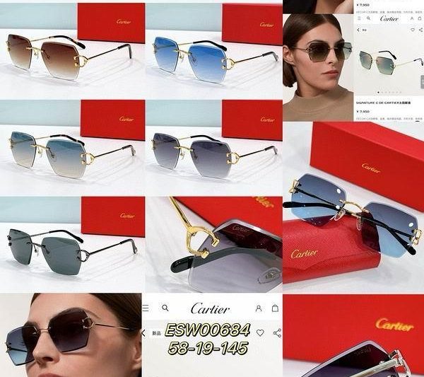 Replica Cartier Glasses smx204