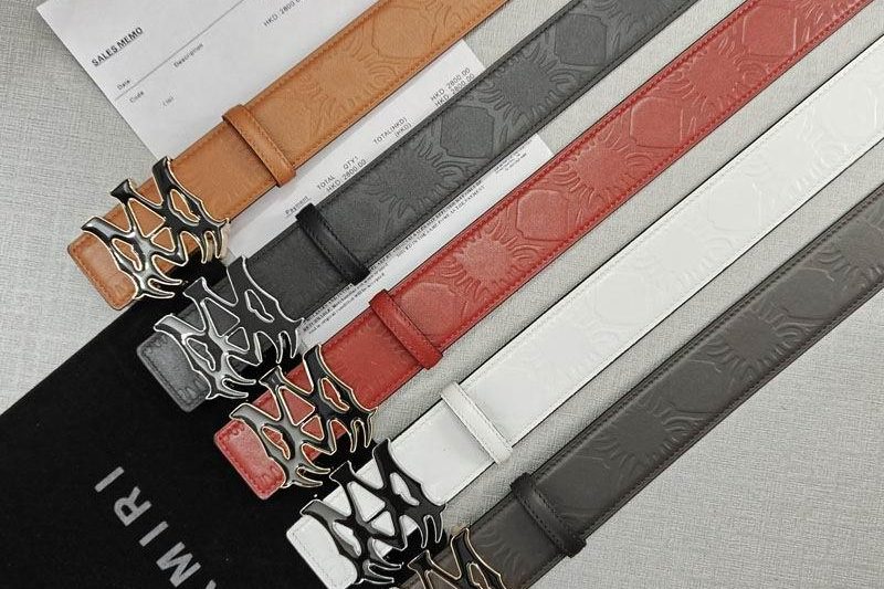 Replica Amiri belt 38mmX90-125cm lb04