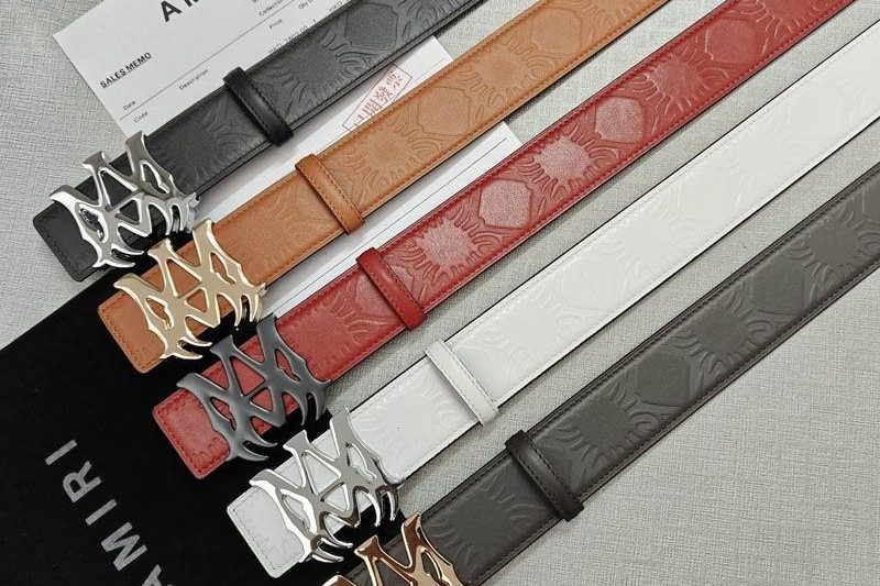 Replica Amiri belt 38mmX90-125cm lb01