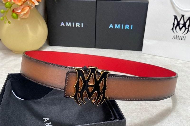 Replica Amiri belt 38mmX100-125cm 8L07