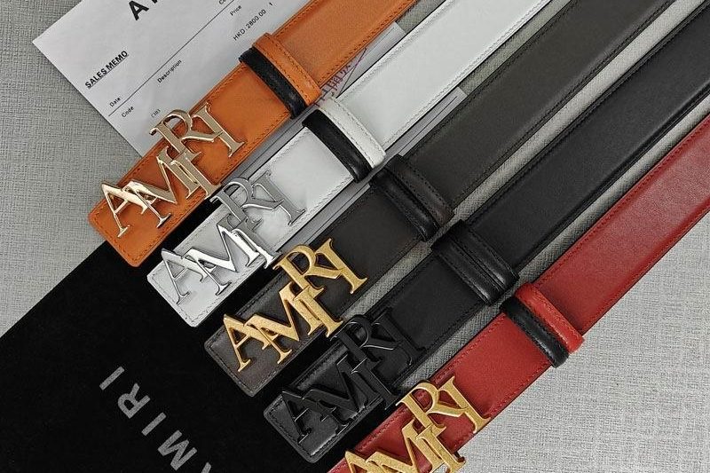 Replica Amiri belt 38mmX90-125cm lb080201