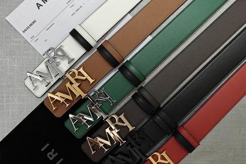Replica Amiri belt 38mmX90-125cm lb072302