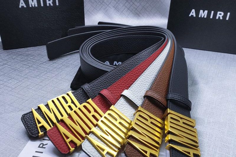 Replica Amiri belt 38mmX80-125cm lb061202