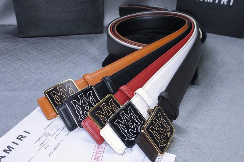 Replica Amiri belt 38mmX80-125cm lb061201