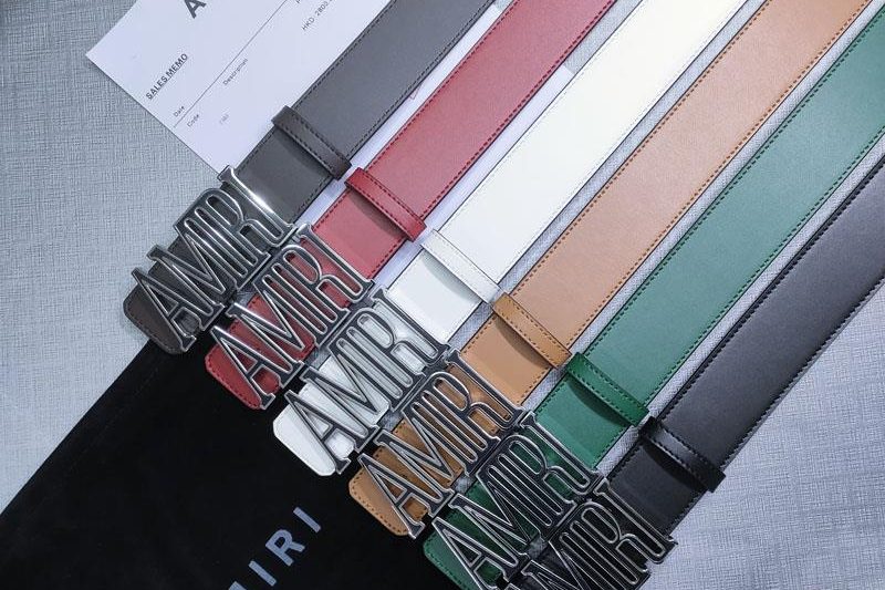 Replica Amiri belt 38mmX80-125cm lb052001