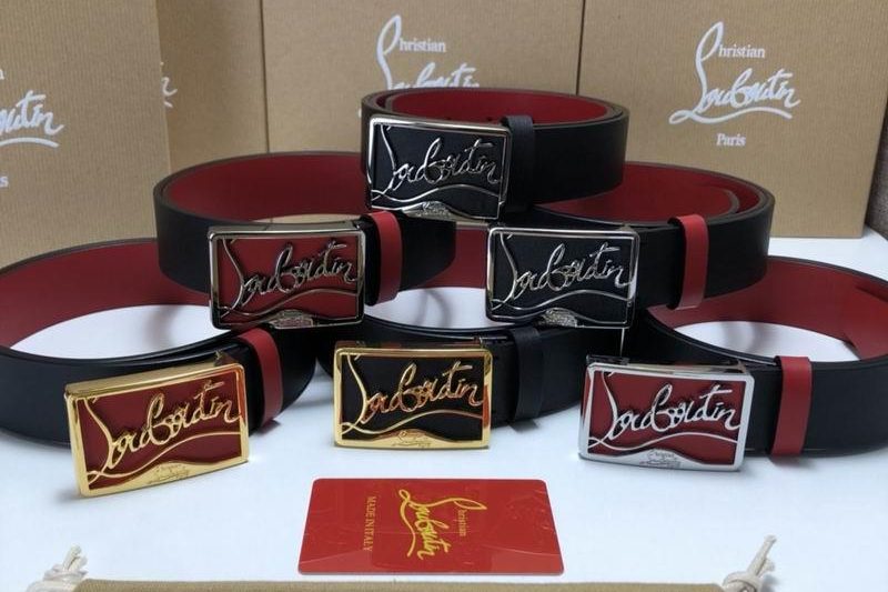 Replica Christian Louboutin belt 35mmX95-125cm 7D02