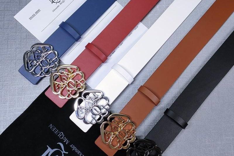 Replica McQueen belt 38mmX80-125cm lb071801