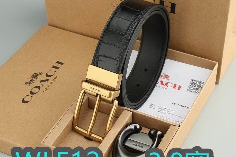 Replica Coach belt 38mmX95-125cm XH01