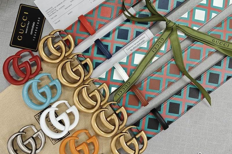 Replica Gucci belt 38mmX90-125cm lb20