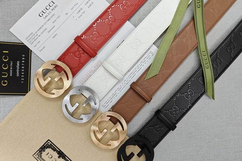 Replica Gucci belt 38mmX90-125cm lb18