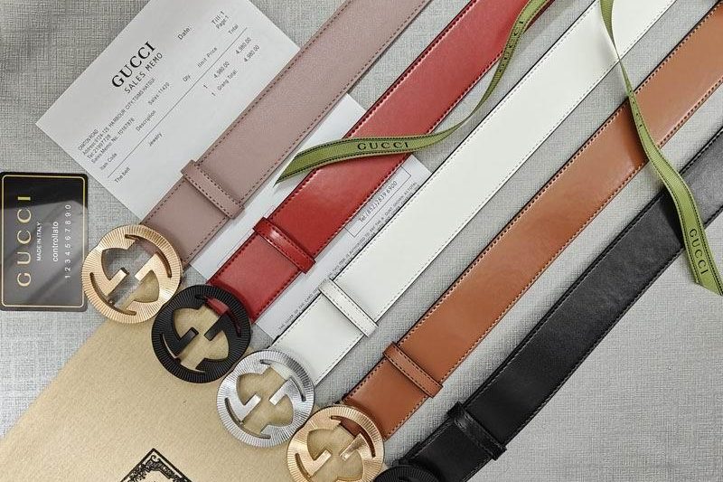 Replica Gucci belt 38mmX90-125cm lb03