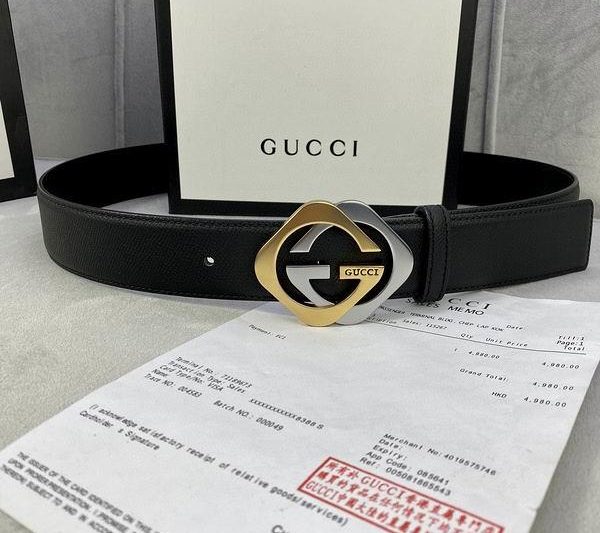 Replica Gucci belt 40mmX95-125cm 8L11