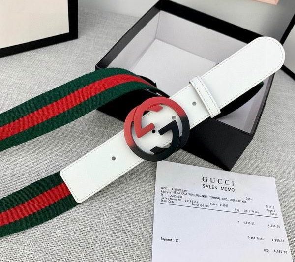 Replica Gucci belt 40mmX100-125cm 8L135