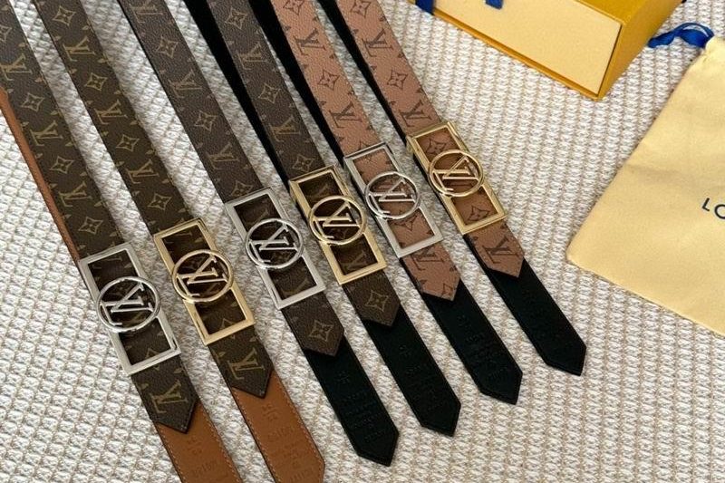 Replica LV belt 25mmX95-115cm 8L15