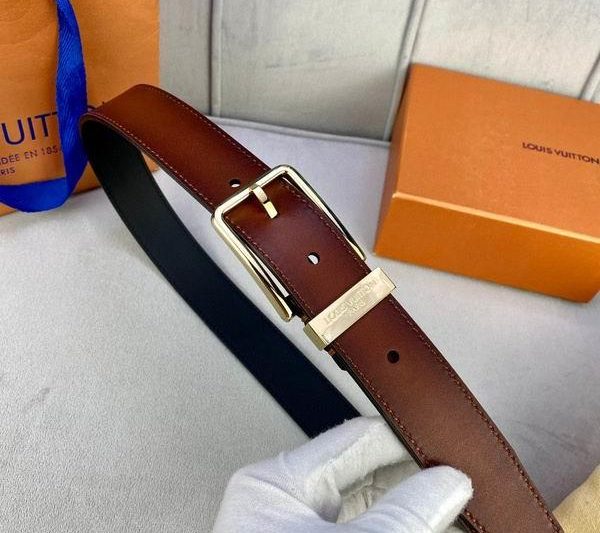 Replica LV belt 34mmX95-125cm 8L26