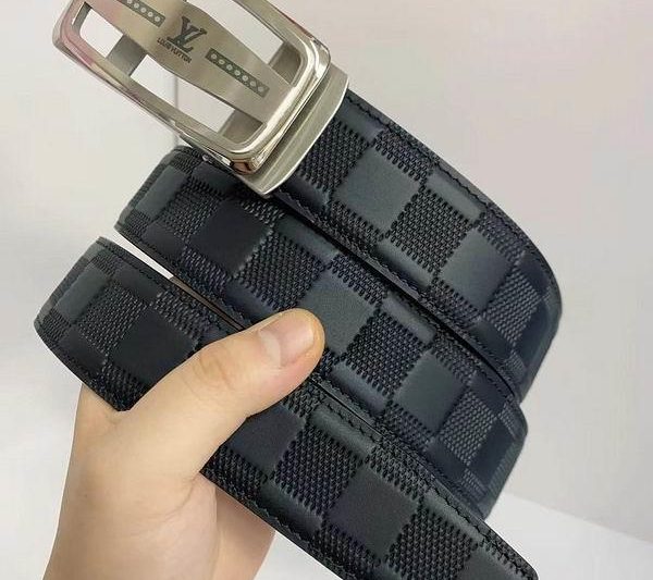 Replica LV belt 35mmX105-125cm 8L77