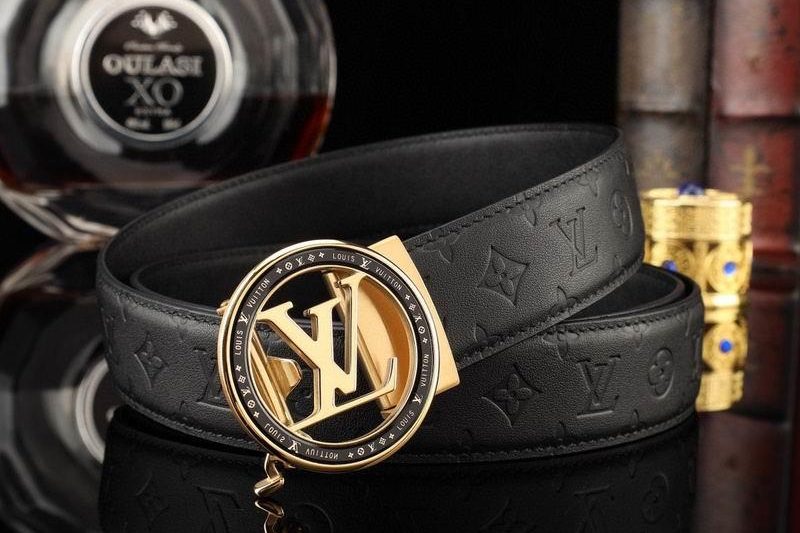 Replica LV belt 35mmX100-125cm 8L43