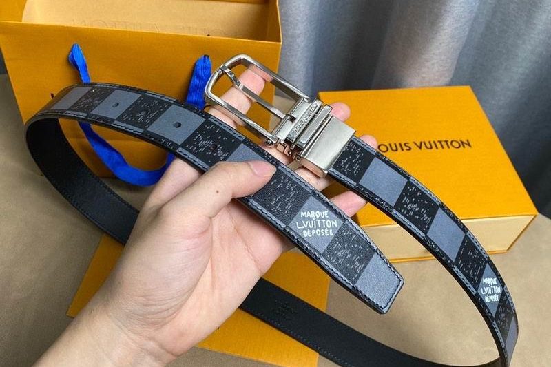 Replica LV belt 35mmX95-125cm 8L28