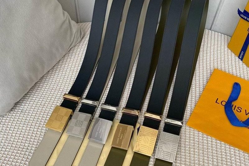 Replica LV belt 35mmX95-125cm 8L19