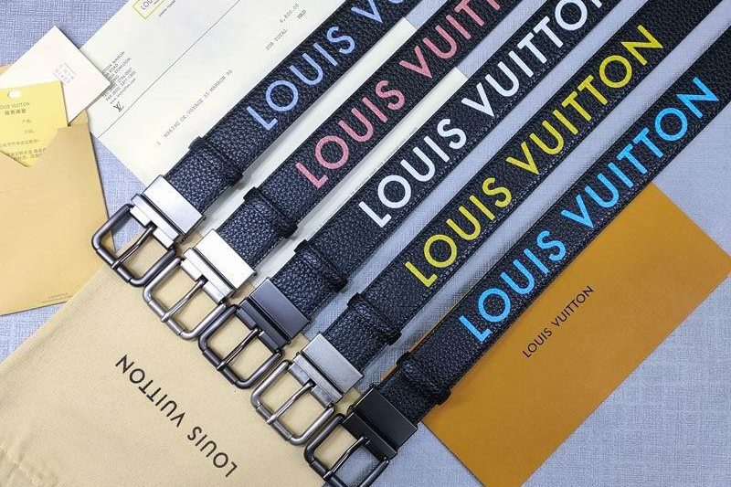 Replica LV belt 35mmX90-125cm lb02